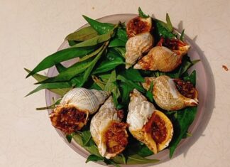 “Spicy Satay Snails: An Air-Fried Twist”