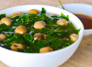 The Green Magic: Revitalizing the Soup with Gentle Hands