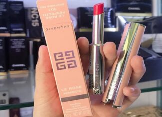 The Perfect Pout: Givenchy 301 Soothing Red – Le Rose Perfecto