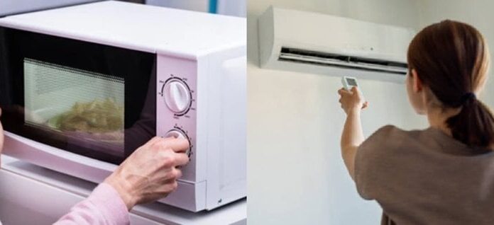 Can You Run a Microwave While the AC Is On?