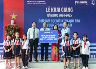 “Vinamilk’s Heartwarming Back-to-School Gift: 200,000 Boxes of Nutrition for Children.”