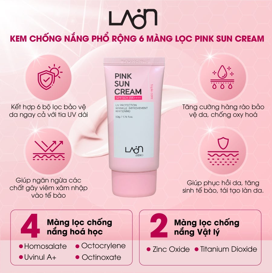 “Protect and Perfect: Conquer the Summer Sun with Pink Sun Cream’s 6-in-1 Broad Spectrum Protection”
