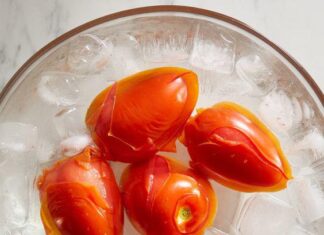 “Achieve a Flawless, Glowing Complexion with the Power of Tomato Ice Cubes”