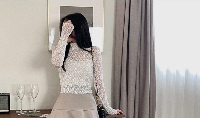 The Diva’s Delight: A Collection of Alluring Lace Tops