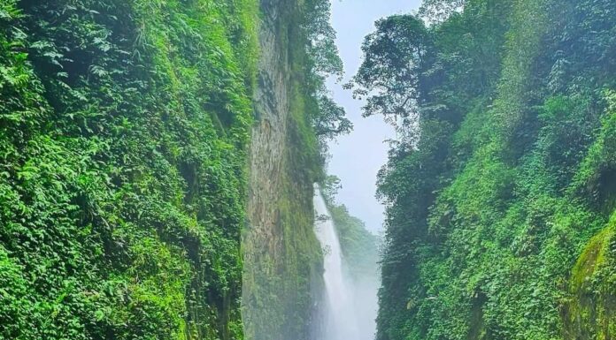 Dragon Waterfall in Trung Lèng Hồ – A Heavenly Landscape in Bat Xat’s Mountainous Forests