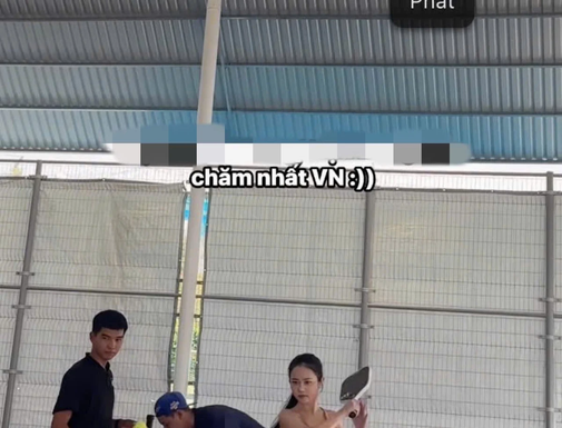 The Rumored Girlfriend of Xemesis Serves Up a Sizzling Look on the Pickleball Court