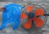 The Magic of DIY: Clean Your Fan with a Plastic Bag and White Vinegar