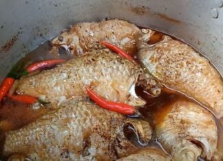 “A Delicious and Savory Take on Braised Silver Shark in Coconut Juice”