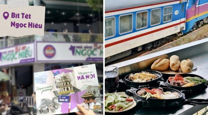 Dine in Style: Indulge in a Relaxing Steak Experience with a Stunning Train View at Hang Cot, Hoan Kiem.