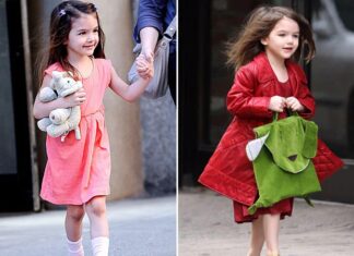 Captivating Style Evolution: Suri Cruise Embraces Floral Trends, Exuding Radiance in Candid Snapshots
