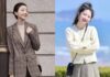 “How to Wear a Fall Jacket With a Dress: A Guide for Petite Women to Look Taller and More Stylish”
