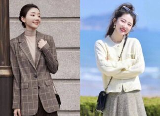 “How to Wear a Fall Jacket With a Dress: A Guide for Petite Women to Look Taller and More Stylish”