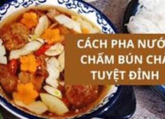 Is Vinegar or Lemon the Secret Ingredient in Hanoi’s Bun Cha Dipping Sauce?