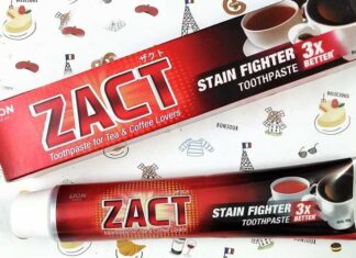 “Get Rid of Plaque and Promote Healthy Teeth with Zact Toothpaste”