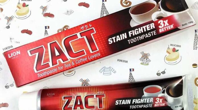 “Get Rid of Plaque and Promote Healthy Teeth with Zact Toothpaste”