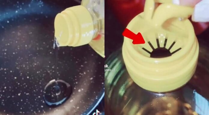 What’s the Deal With the Tiny Cap Inside Cooking Oil Bottles? A Small Yet Super-Useful Feature.