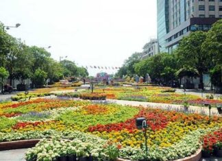 When will Nguyen Hue Flower Street 2021 Open?