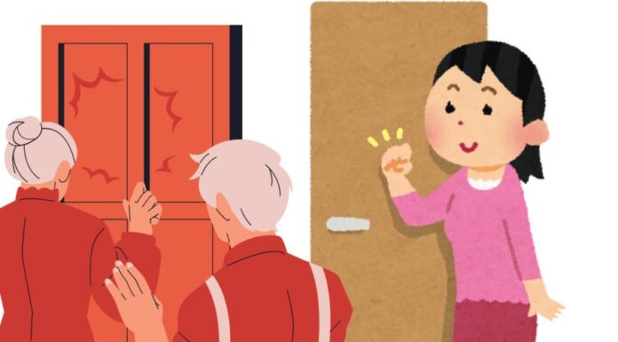 “The Ancient Knock: Why Knocking Three Times Before Entering Your Home is a Must”