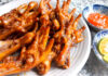 “Spicy Grilled Chicken Wings and Necks: A Tasty Homemade Treat”