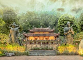 The Golden Temple: A Serene Escape Just 70km from Hanoi