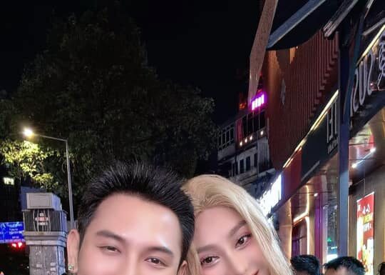 The Ageless Beauty: Lâm Khánh Chi’s Youthful Radiance Defies Age Alongside a Young Gentleman