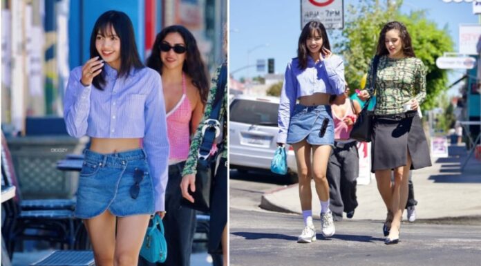 “Lisa from BLACKPINK Rocks the Mini Skirt Look”