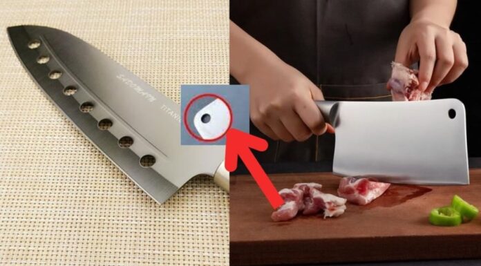 The Hole in Your Kitchen Knife: Uncover the Secret Purpose.