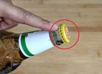 The One-Touch Beer Bottle Cap: Pop it Open with a Gentle Press, No Tools Needed