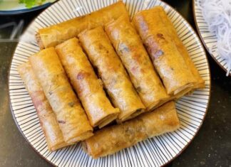 The Secret to Crispy, Moreish Spring Rolls: A Tasty Frying Technique