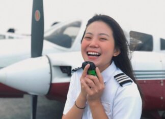 The Millennial Pilot: Ditching the Uniform, Commanding Attention with Her Refined Sense of Style