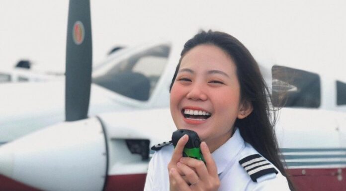 The Millennial Pilot: Ditching the Uniform, Commanding Attention with Her Refined Sense of Style