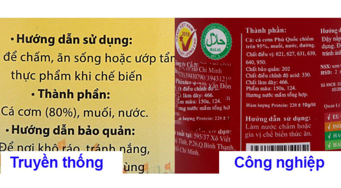 The Art of Distinguishing Traditional and Industrial Fish Sauce