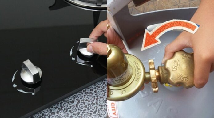 Should You Turn Off the Gas Stove or Lock the Gas Valve First? Many Are Doing it Wrong.