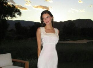 The Alluring Kendall Jenner: Grace and Glamour in White