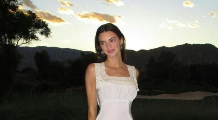 The Alluring Kendall Jenner: Grace and Glamour in White