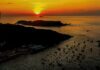 The Idyllic Scene of Nhon Ly Fishing Village at Dawn