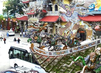 The Mosaic Temple: A Colourful Wonder.