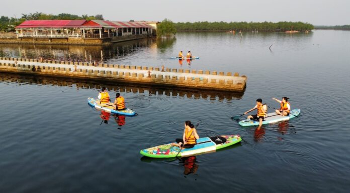 Paddleboarding in Style: Exploring the Largest Brackish Lagoon in Southeast Asia