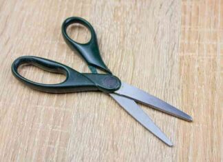 The Hazards of Placing Scissors in Certain Spots at Home