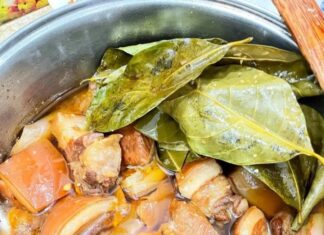 The Ultimate Guide to a Delicious Dish: Golden Meat with Tender Leaves.