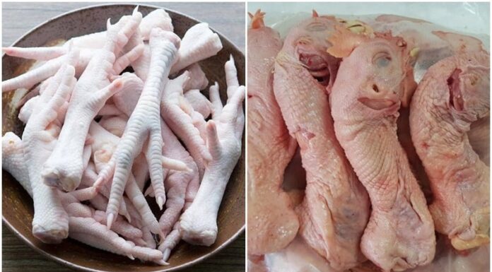 “Spicy and Delicious Grilled Chicken Necks and Feet: A Mouth-Watering Treat for the Whole Family”