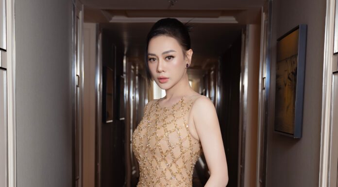 “Unafraid of Jealousy, Phuong Oanh Embraces the Dance Floor with Her Foreign Partner”