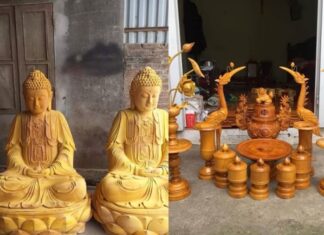 “The Mystique of Mahogany: Unveiling the Ancient Appeal of Mit Wood in Vietnamese Culture and Spirituality”