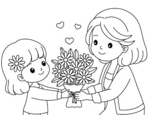 15 Creative Coloring Card Designs for Kids to Gift Mom, Grandma, and Teachers on October 20th