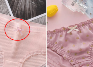 “The Intriguing Bow: Unraveling the Mystery Behind the Delicate Detail on Women’s Underwear”