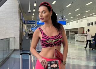 The Girl Who Caused a Stir: A Revealing and Tight-Fitting Outfit on a Plane Draws Uncomfortable Stares