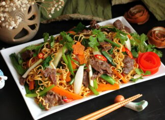 “A Hearty and Healthy Twist to Instant Noodles: A Recipe to Feed the Whole Family.”