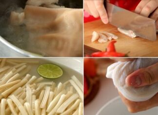 The Ultimate Crispy Delight: Lotus Stem and Pig Ear Salad