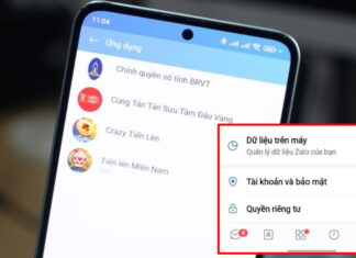 Click This Button to Check for Strange Apps Accessing Your Personal Data on Zalo