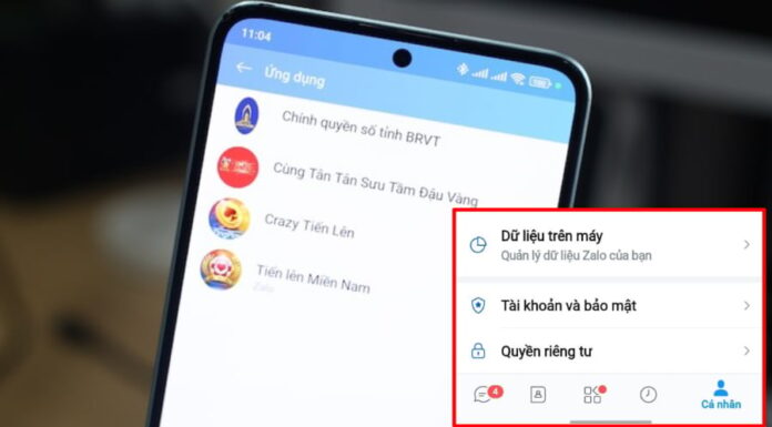 Click This Button to Check for Strange Apps Accessing Your Personal Data on Zalo
